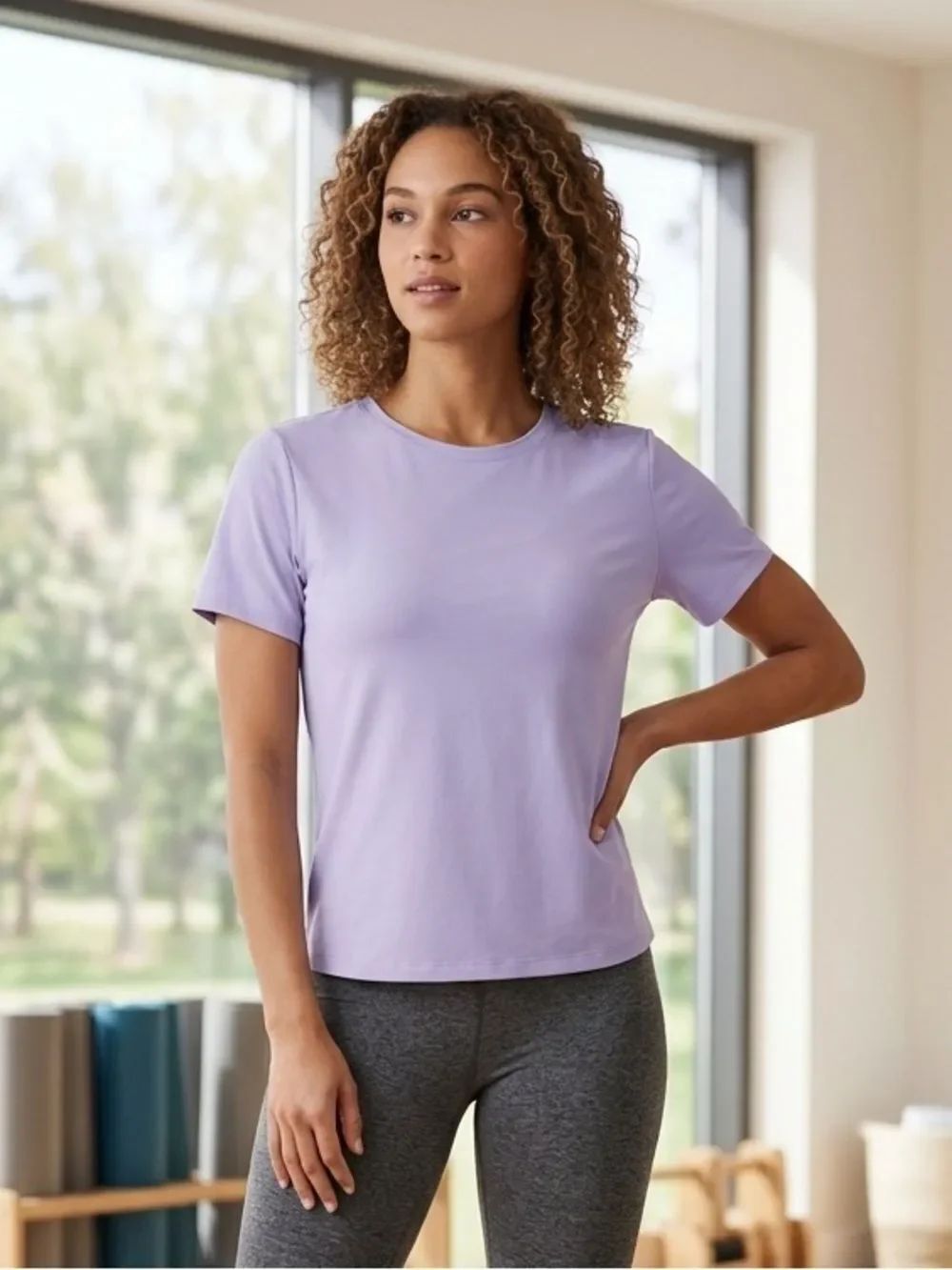 Take 50% OFF- Members Mark Women’s Active Tee, Size-M